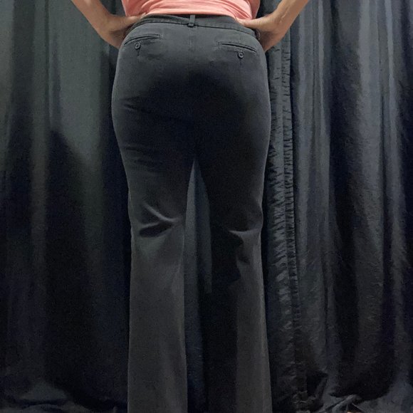 Gap Size 4R Black Flare pant - Picture 3 of 5